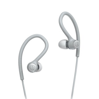 audio-technica 铁三角 ATH-SPORT10 入耳式耳机 灰色