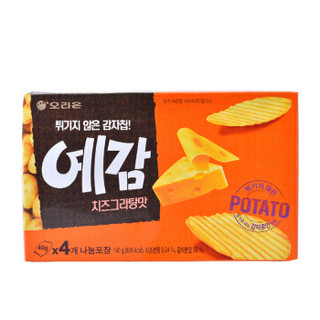 韩国进口 Orion 好丽友芝士味薯片膨化160g/盒 薯片 休闲零食