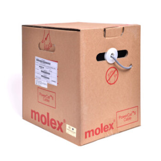 莫仕Molex 六类4对非屏蔽双绞线 CM(带十字骨架) 灰色 CAA-00176
