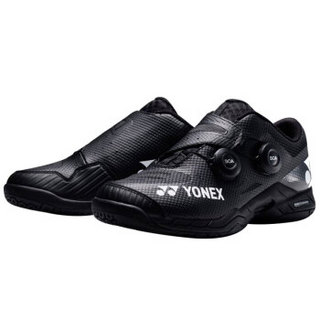 YONEX 尤尼克斯 专业比赛运动羽毛球鞋3D动力碳素双BOA包裹POWER CUSHION+ SHB-IFEX 黑色 41