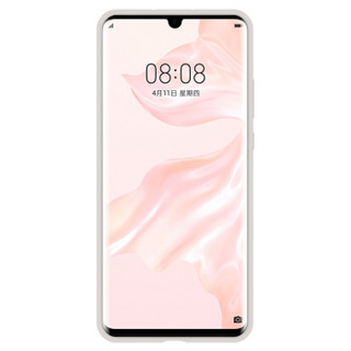 华为 HUAWEI P30 Pro皮革保护壳 优雅灰色