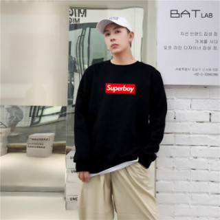 新薇丽(Sum Rayleigh)2019春季新款 韩版潮情侣装卫衣外套宽松学生装 HZDF6012 黑色红图薄款 4XL女