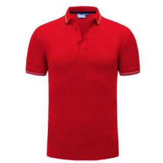 Lee Cooper 短袖POLO衫2019新款时尚休闲打底衫潮流百搭款 LZ-2758 大红 3XL