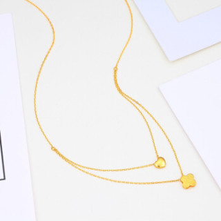 CHJ JEWELLERY 潮宏基 XQG30000327 黄金足金项链女款 4.75g 42cm