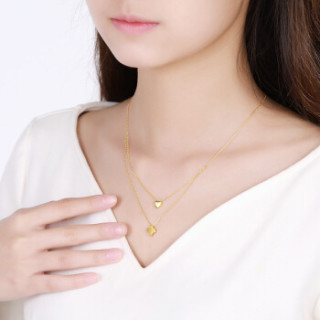 CHJ JEWELLERY 潮宏基 XQG30000327 黄金足金项链女款 4.75g 42cm