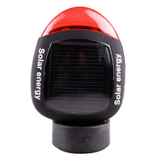 凯速 TZ-RA005 LED可变向3W自行车灯户外骑行灯自行车照明前灯半圆太阳能尾灯荧光棒型气嘴灯 骑行装备配件