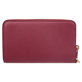 MICHAEL KORS 迈克·科尔斯 HAYES LG系列 女包 皮质桑葚色手拿包 35F8GYEE3L MULBERRY