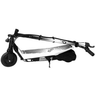 易虎运动（EHO）AKY120 电动滑板车 折叠款 链条传动 短途代步 超高性价比 超轻便携 潮流款式 黑白色