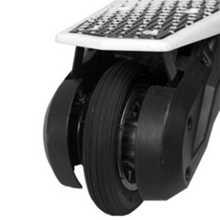 易虎运动（EHO）AKY120 电动滑板车 折叠款 链条传动 短途代步 超高性价比 超轻便携 潮流款式 黑白色