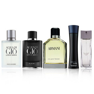 阿玛尼 GIORGIO ARMANI 男士香水套装 4mlx2+5mlx2+7ml *2件