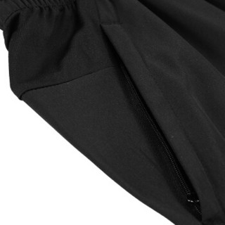 PEAK 匹克 男短裤透气排汗舒适梭织短裤运动裤 DF392131 黑色 XL码