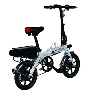 台派（TOIPO）48V12A电动自行车折叠电动滑板车锂电池电动车助力车成人电瓶车代驾单车白色惠业款