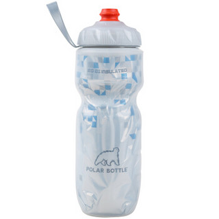 北极熊 Polar Bottle水壶 美国原装骑行水壶 自行车水壶水杯 专业骑行户外旅行运动水壶 多用于保冷590ML蓝色