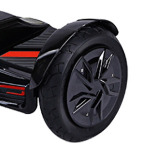 儿童平衡车两轮电动体感车带扶手杆成人代步车双轮思维车标配版酷黑色