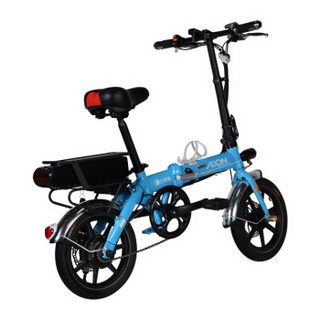 台派（TOIPO）48V15A电动自行车折叠电动滑板车锂电池电动车助力车成人电瓶车代驾单车蓝色惠业款