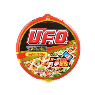 NISSIN 日清食品 日清 方便面 UFO飞碟炒面 鱼香肉丝风味 124g*12碗整箱装