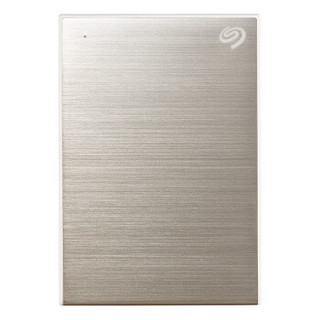 希捷（Seagate）2TB USB3.0 移动硬盘 Backup Plus 铭 时尚金属拉丝表面 自动备份 轻薄便携 高速传输 中国金