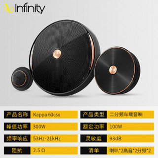 燕飞利仕 Infinity 汽车音响改装 天韵升级型 8喇叭搭配功放套装