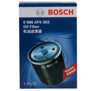 BOSCH 博世 机油滤芯机滤清器AF0303适配丰田皇冠锐志普拉多/雷克萨斯LS/GS等