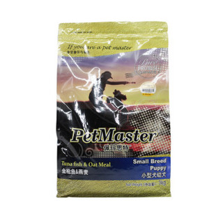 佩玛思特PetMaster 宠物狗粮 燕麦小型犬幼犬 3kg