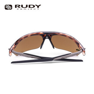 RUDY PROJECT运动眼镜男太阳眼镜镀膜镜片跑步骑行登山意大利进口RYDON 海龟棕+活力棕 均码