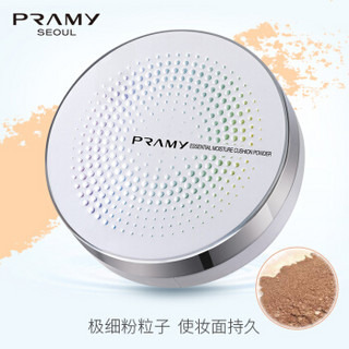 柏瑞美（PRAMY）气垫水粉饼 精华粉底液隔离霜自然保湿遮瑕膏12g 1#白皙色