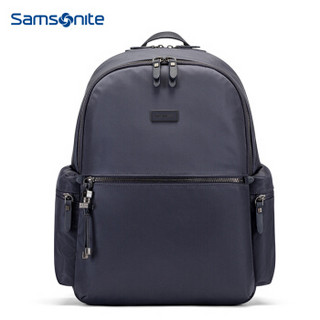 Samsonite/新秀丽双肩包 潮流女包百搭女韩版潮流背包34N*45015灰紫色