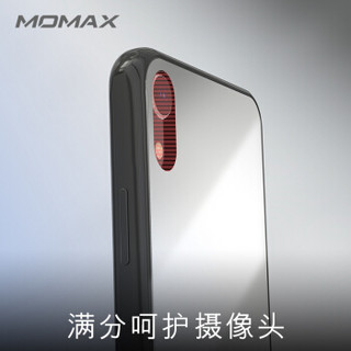摩米士（MOMAX）苹果XR手机壳 新iPhoneXR手机保护套镜面钢化玻璃壳6.1英寸