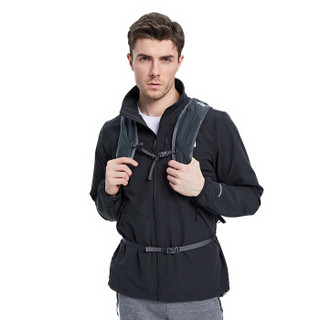 THE NORTH FACE 北面 户外防拒泼水男士软壳夹克外套 NF0A3VQK 黑色 S