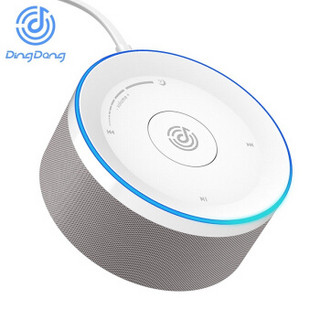 京东叮咚(DingDong)TOP 智能音箱 人工智能语音助手 蓝牙/音频输出 WIFI迷你mini音响 AI家居伴侣 馥芮白