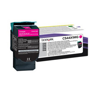 利盟（Lexmark）C544X1KG高容量黑色碳粉盒 (适用X/C 544dn/dtn机型) 约6000页