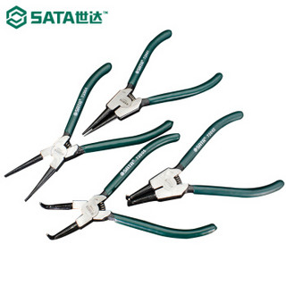 世达 SATA 4件套卡簧钳工具托组套 09911