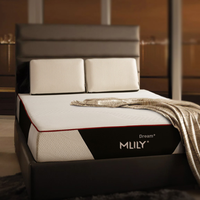 MLILY/梦百合 记忆棉独立弹簧床垫 【20cm厚】Dream 0压弹簧床垫 【25cm厚】Dream+ 0压弹簧床垫 1500mm*1900mm 1500mm*2000mm 1800mm*2000mm 20-25cm(含) 软硬适中