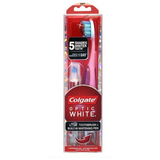 Colgate 高露洁 讯速亮白组合（牙齿美白笔+美白牙刷） 