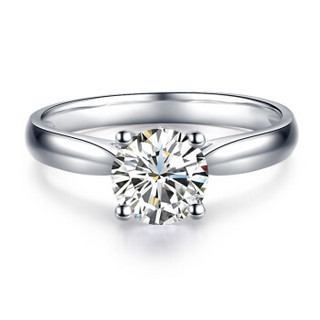 商品鸣钻国际温情pt950铂金钻戒