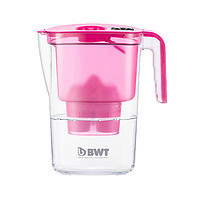 网易考拉黑卡会员：BWT倍世 Vida系列2.6L粉色滤水壶 家用过滤净水器净水壶1壶1芯