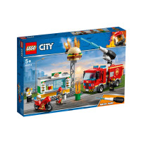 88VIP：LEGO 乐高 City 城市系列 60214 汉堡店消防救援
