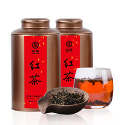 中茶牌 中茶小种功夫红茶250g*2罐