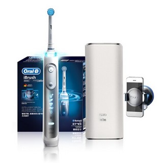 OralB 欧乐B P8000 电动牙刷 银色 标准版