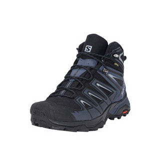 SALOMON 萨洛蒙  ULTRA 3 MID GTX 398674 男款户外防水徒步鞋 (黑色、44)