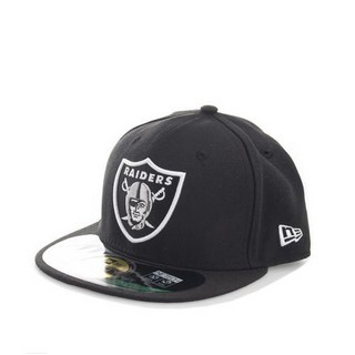 NEW ERA Onfield Oakland Raiders 59fifty 男士平檐棒球帽