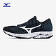 Mizuno美津浓女款高端慢跑鞋 WAVEKNIT R2(W) J1GD182907