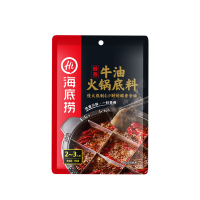 海底捞 醇香牛油火锅底料 150g *2件