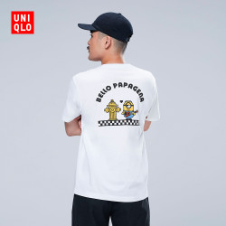 优衣库 男装/女装 (UT) MINIONS印花T恤(短袖) 419386 优衣库UNIQLO
