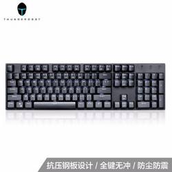 雷神K30 电竞游戏机械键盘104键LED背光Cherry樱桃轴