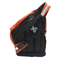 XOVER 骑行系列 男士挎包防水旅行包 (黑色、L码、18升)