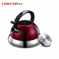 LINKFAIR 凌丰 LFSH-JM40 304不锈钢鸣笛烧水壶 4L