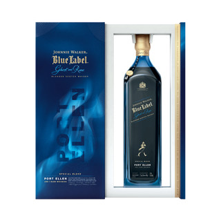 JOHNNIE WALKER 尊尼获加 蓝牌 Ghost&Rare Port Ellen 特别版威士忌 750ml