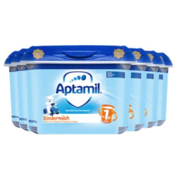 Aptamil 爱他美 配方婴幼儿奶粉 1+段 800g 6罐装