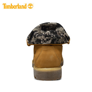 Timberland 添柏岚 A1HAEW 织物鞋领两穿翻靴 (小麦色)